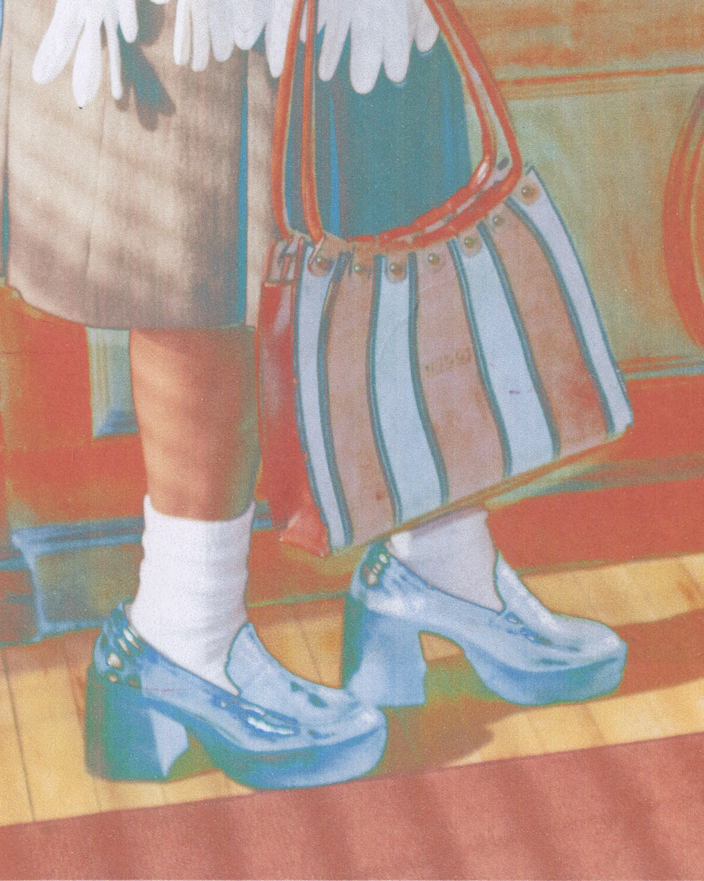 Chunky Heel Loafers – Dark Academia Style Black Leather Shoes