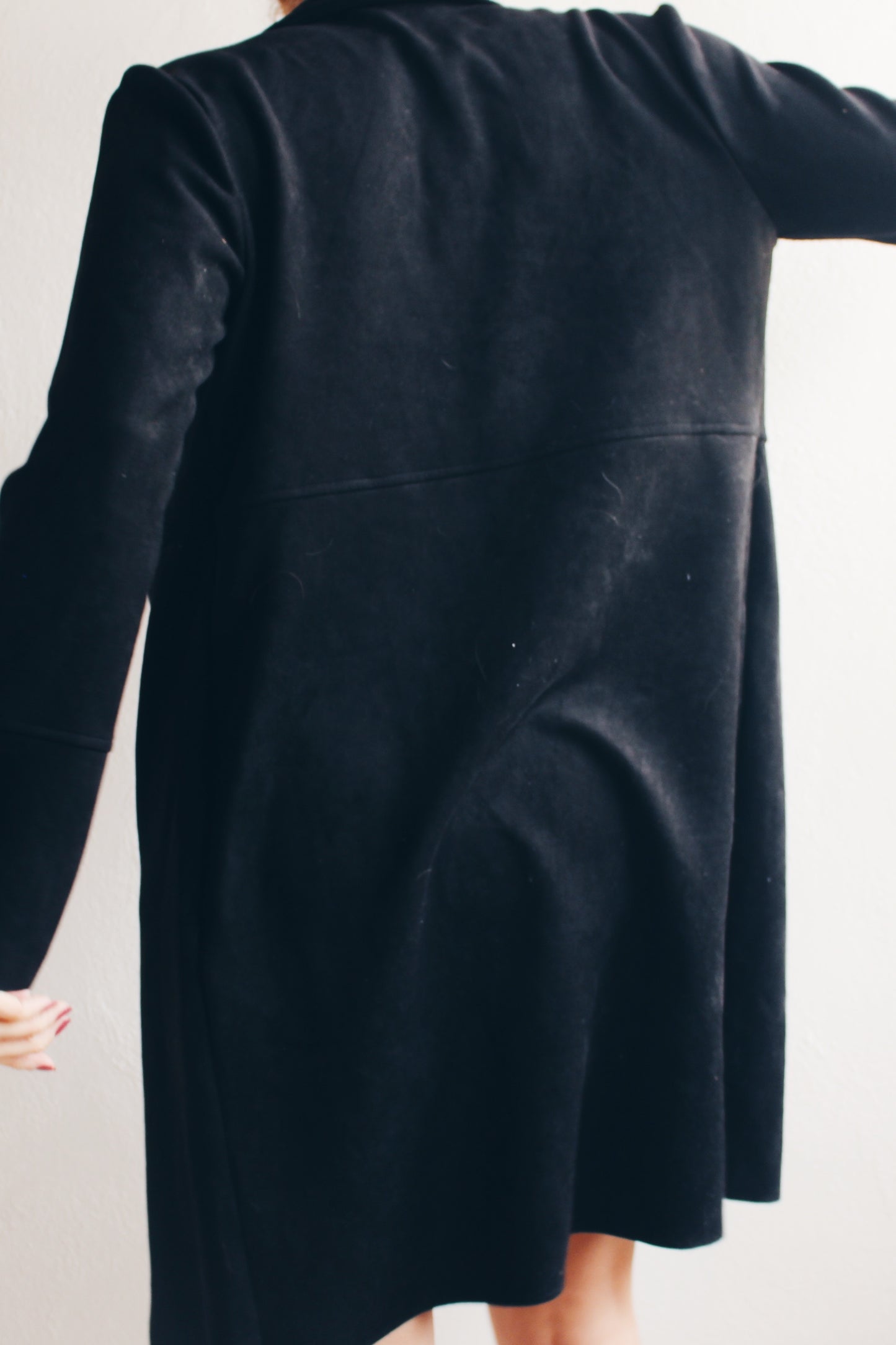 Long Chic Back Blazer Jacket for Effortless Sophistication