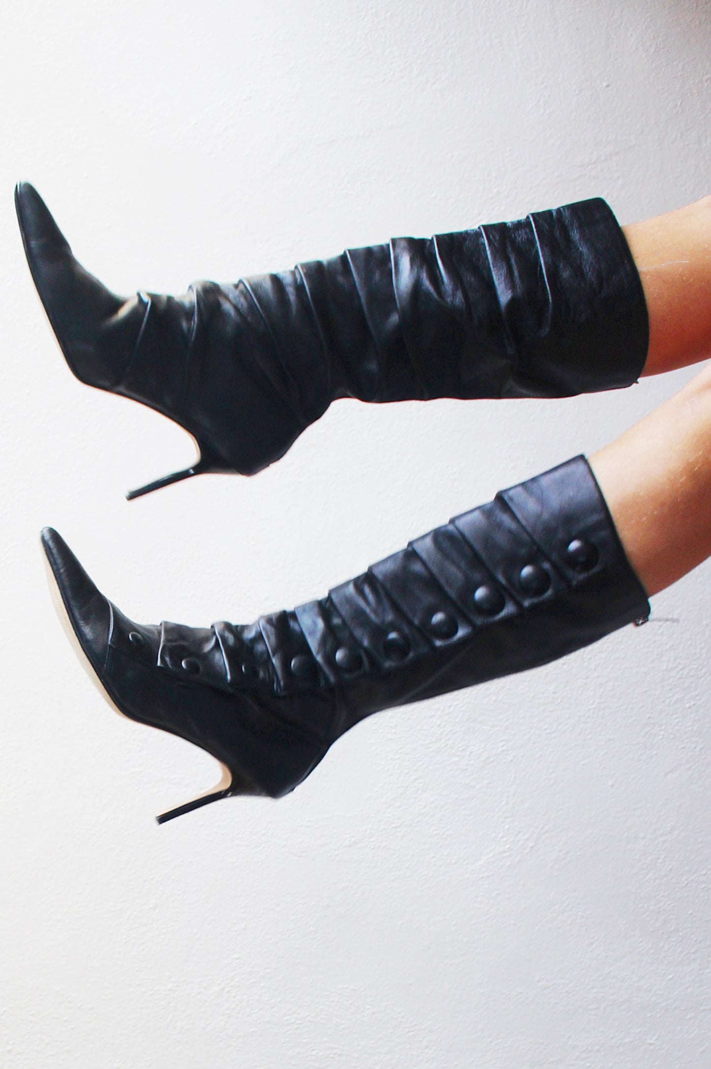 Y2K Kitten Heels: Unleash Your Mysterious Vibe! - Dark Witchy Victorian Style