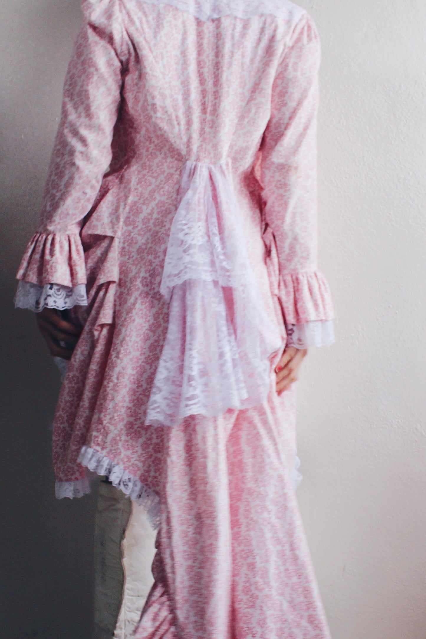 Antoinette Lace: Vintage Duster Jacket & Skirt Set - Coquette Chic, Vivienne Westwood Inspired