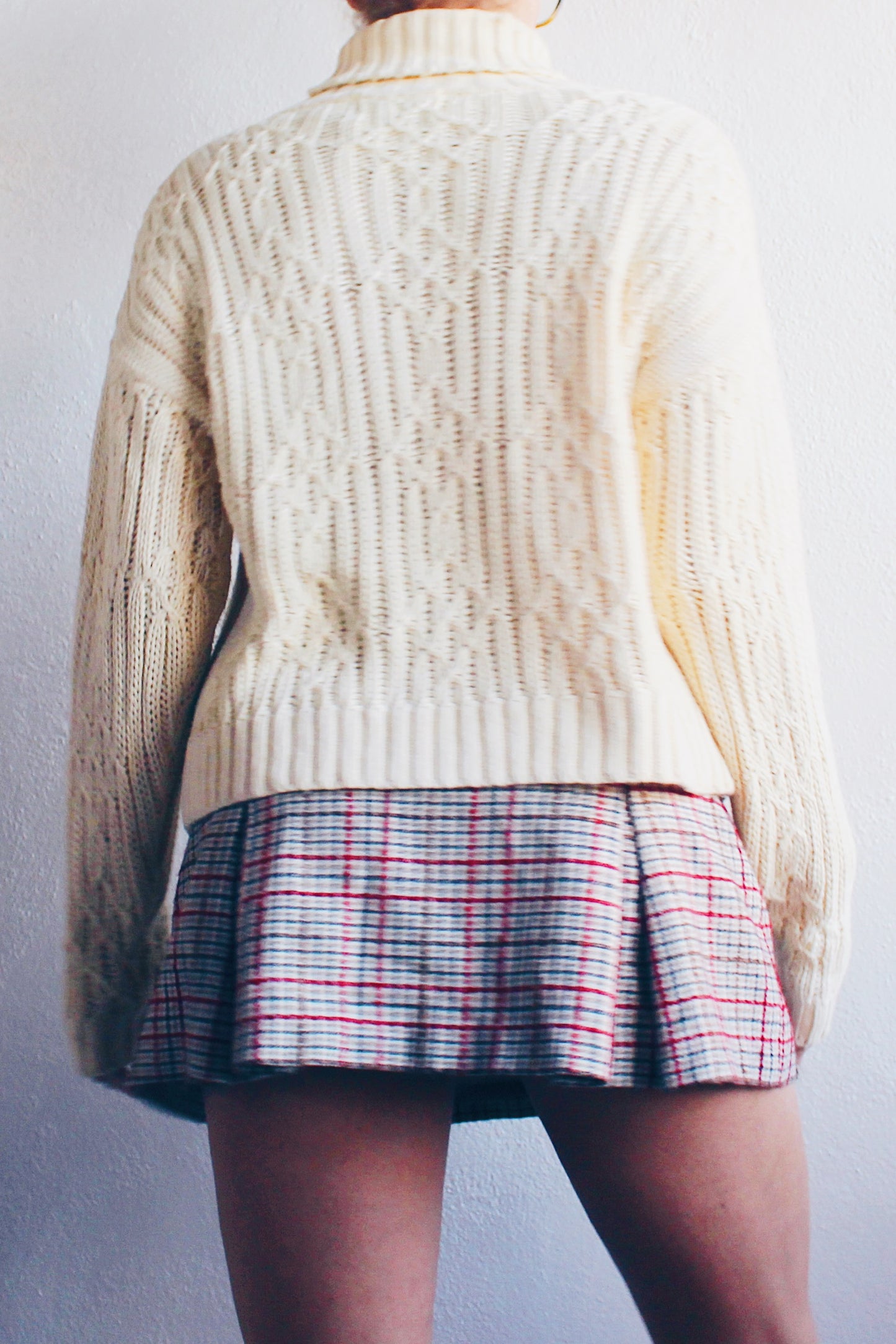 Taylor Swift Essence: Plaid Wool Pleated Mini Skirt - Winter-Perfect & Classic Chic!
