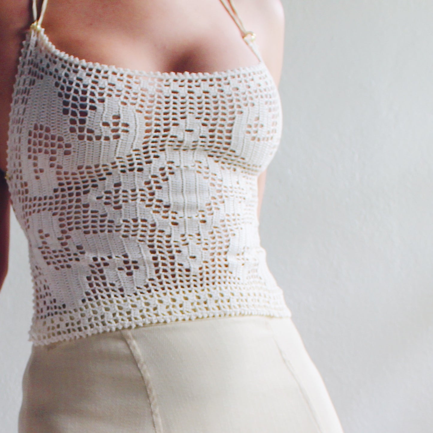 Crochet Couture: Upcycled Doily Crop Top