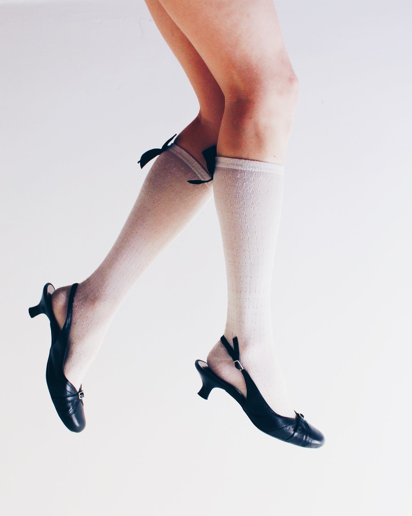 Vintage Y2K Kitten Heels - Buckle Strap Slip on Mossimo Flats