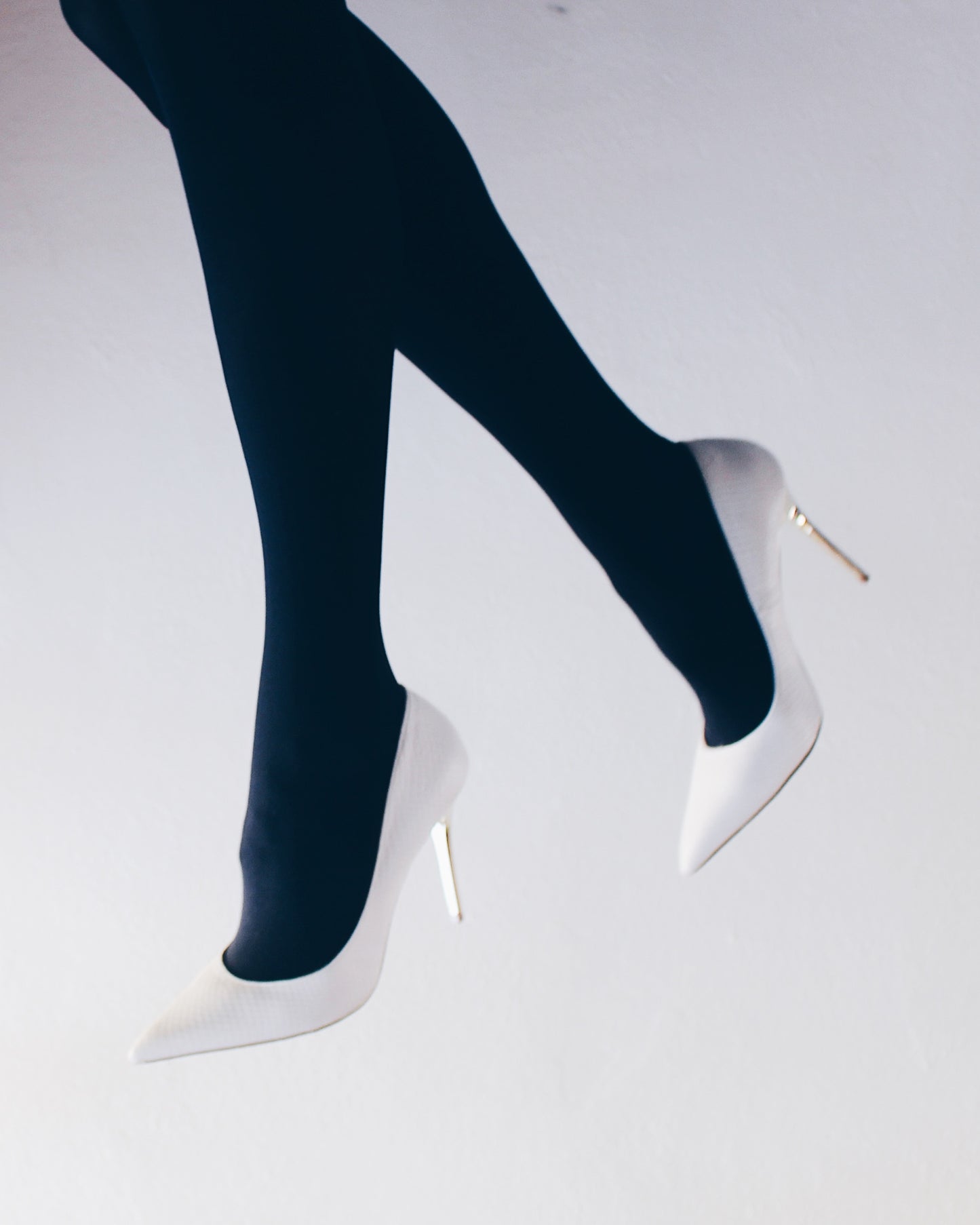 Vintage Y2K Rock & Republic White Snakeskin Stiletto Heels