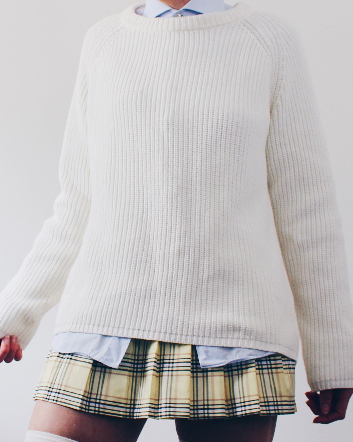 Clueless Dark Academia Y2K Pleated Mini Skirt