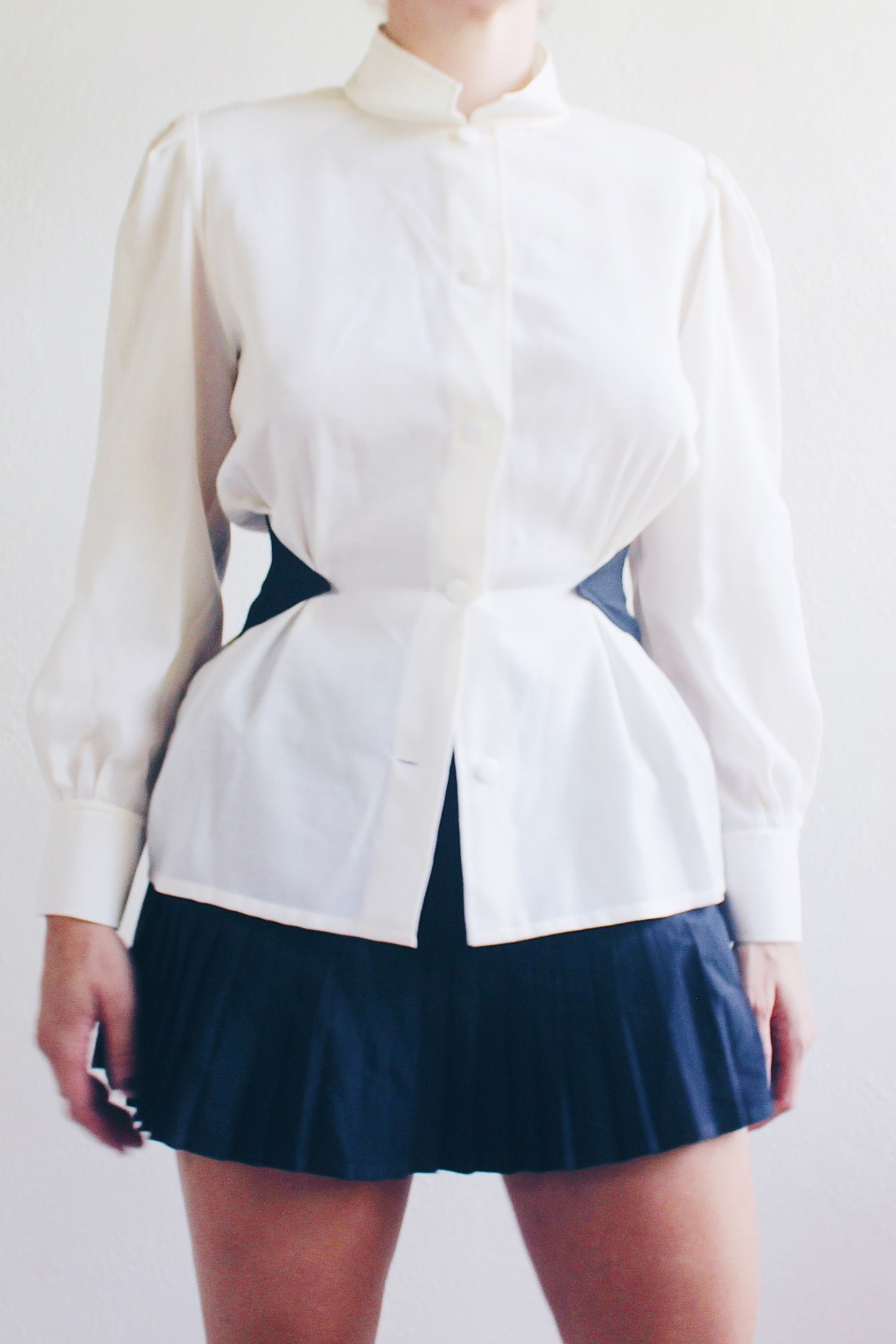 Ace Your Style with our Black Pleated Mini Tennis Skirt / acubi style skort