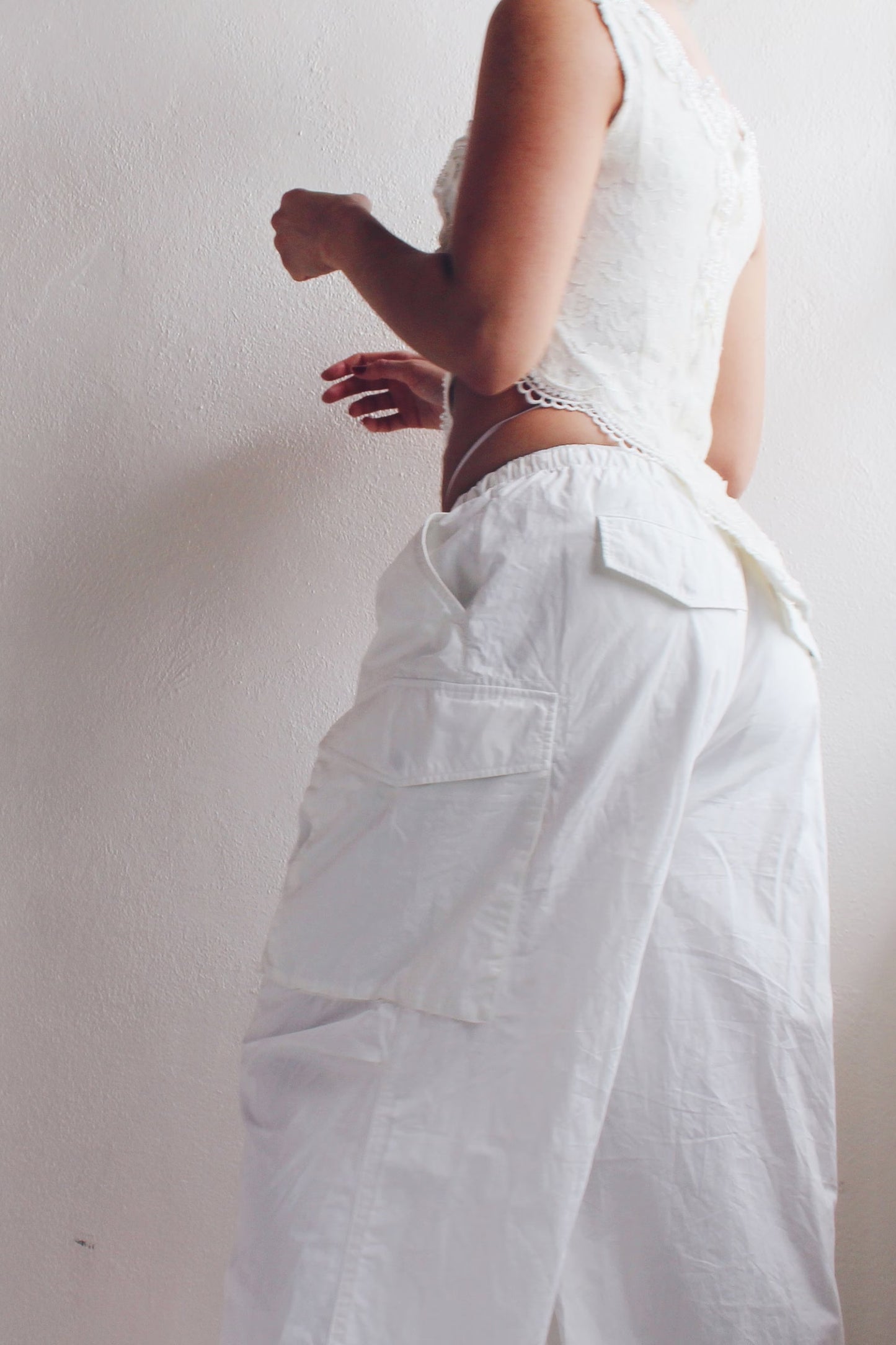 Formal Sleeveless Pearl Beaded Top - Upcycled Vintage Wedding Dress | Coquette Ornate Venetian Lace Style | Unique & Sustainable