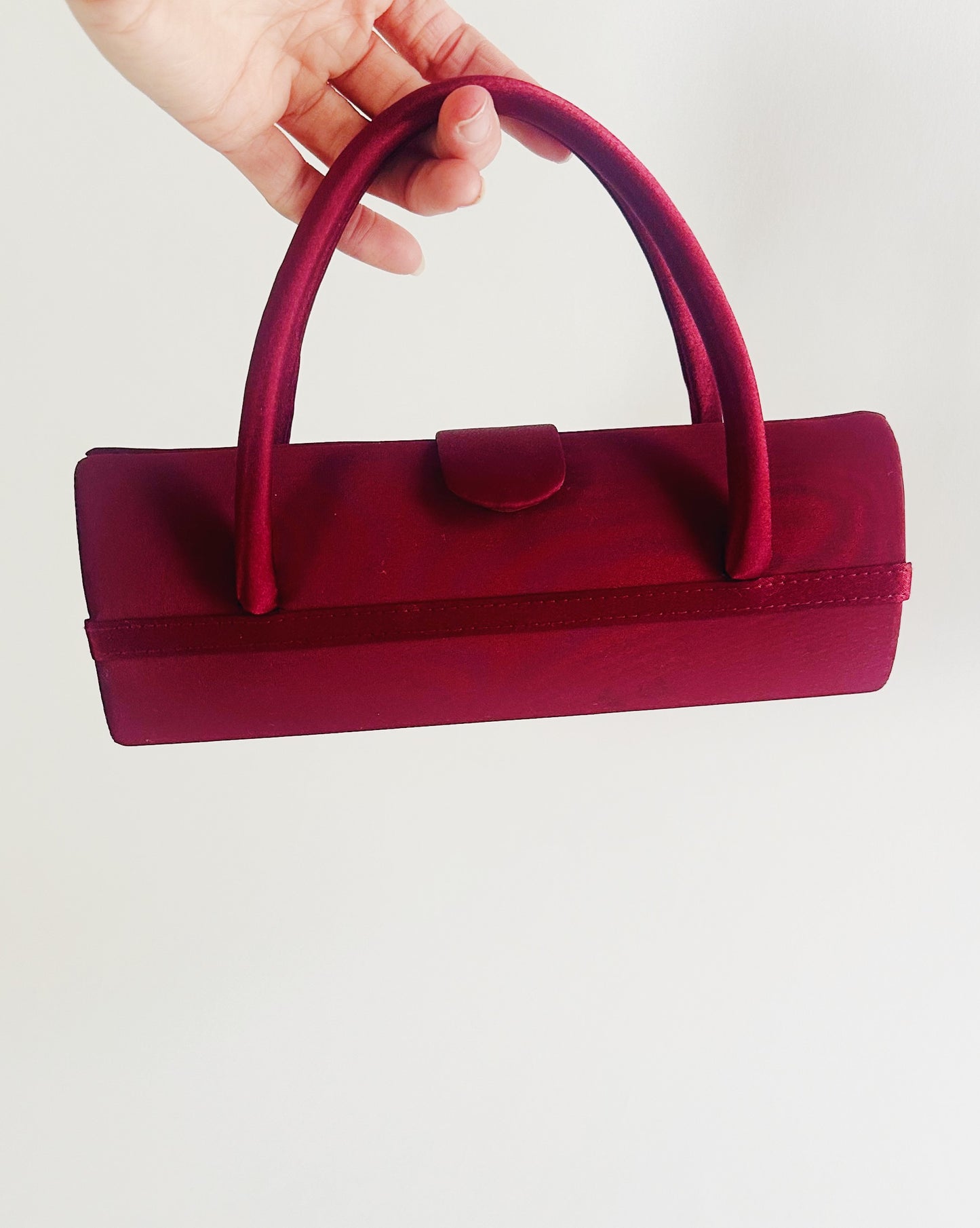 Vintage Red Mini Purse – Small Statement Clutch for Essentials