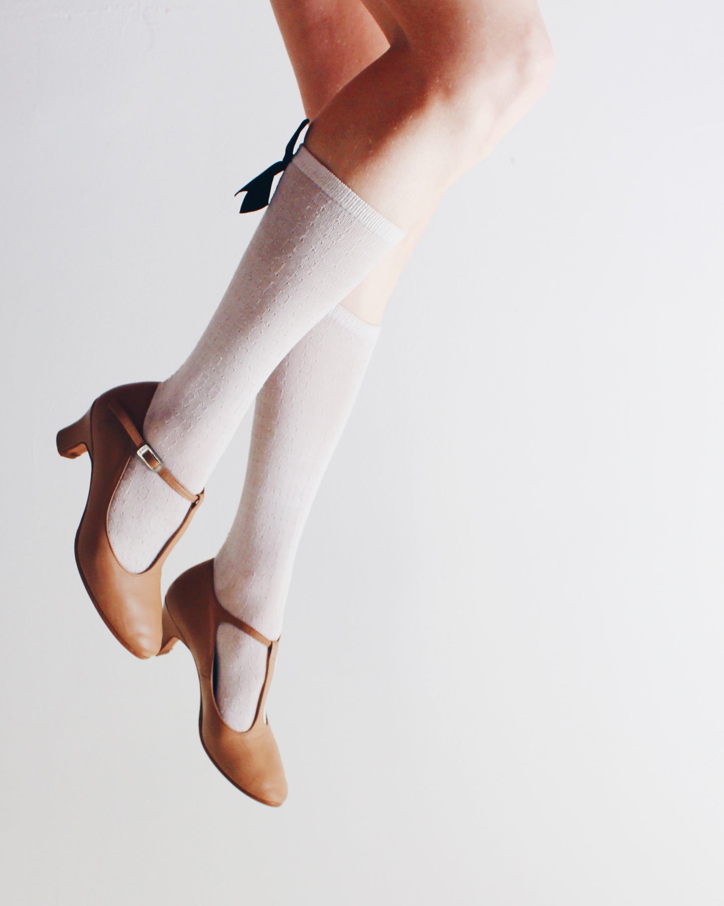Vintage Bloch Tan Leather Heels – 1920s Inspired Flapper Style Shoes