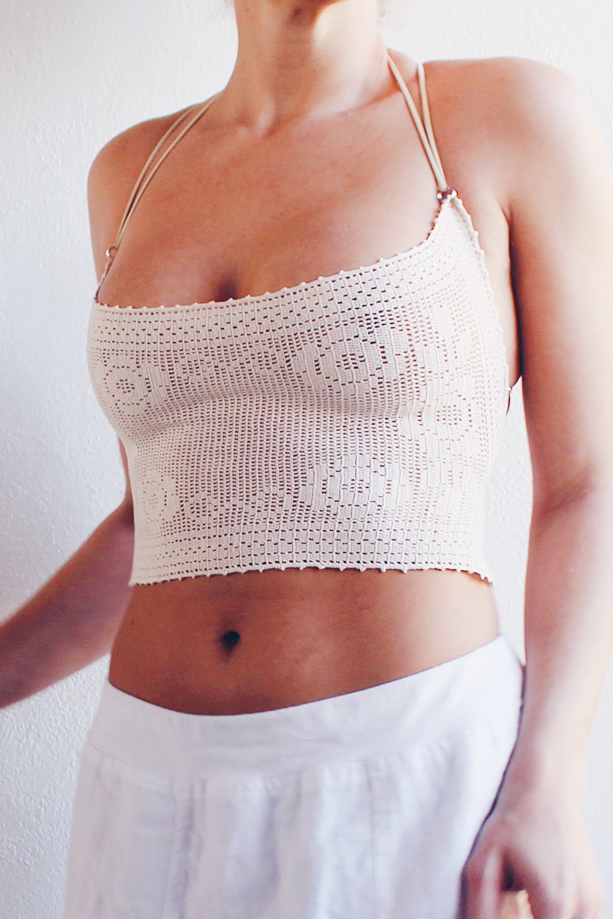 Crochet Couture: Upcycled Doily Crop Top