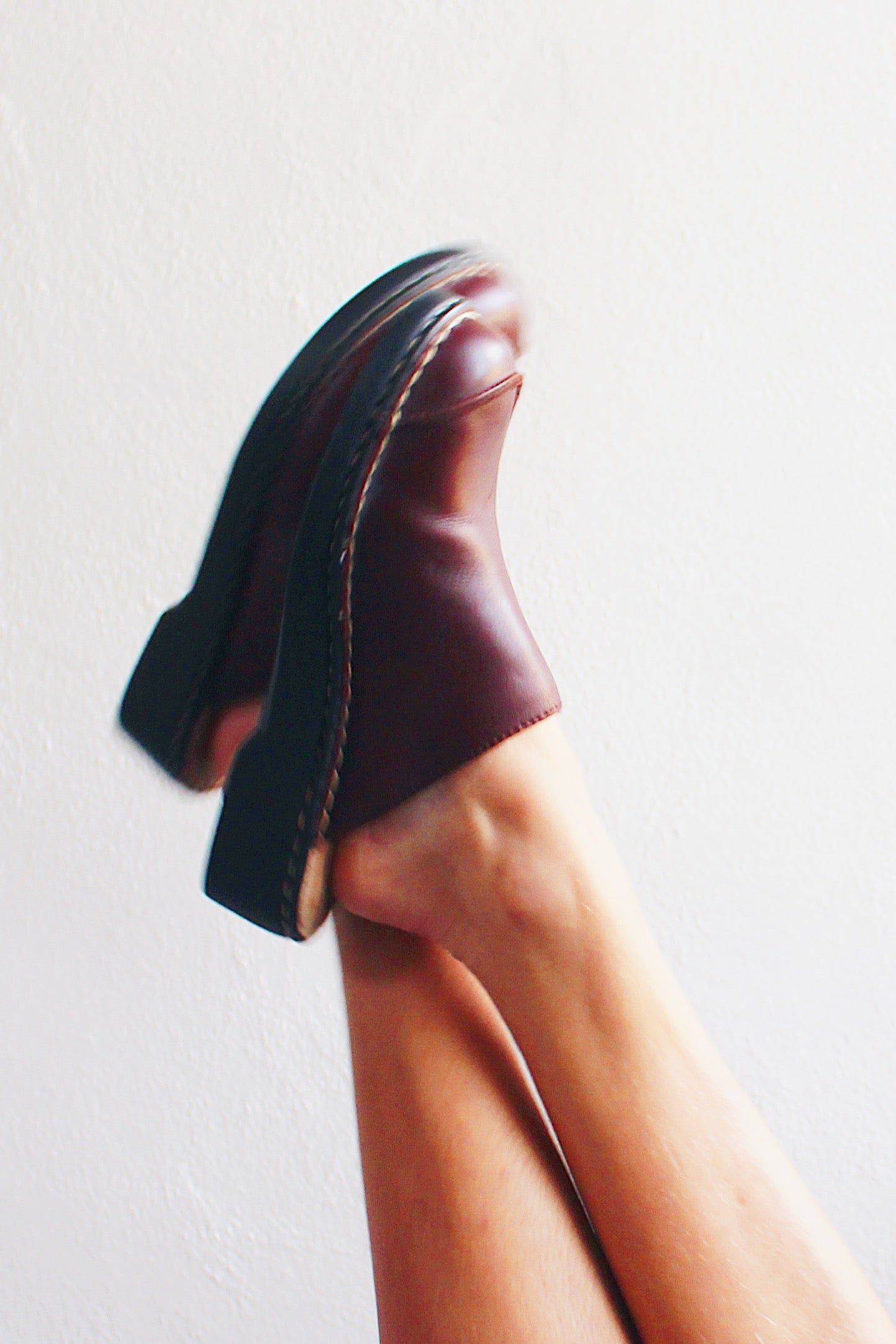 Step Back in Time: Vintage '90s Cherokee Leather Clogs