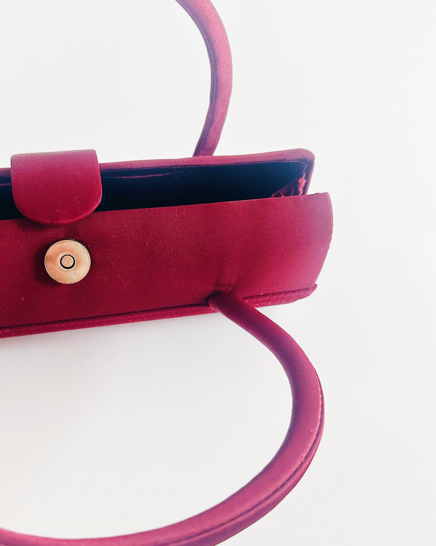 Vintage Red Mini Purse – Small Statement Clutch for Essentials