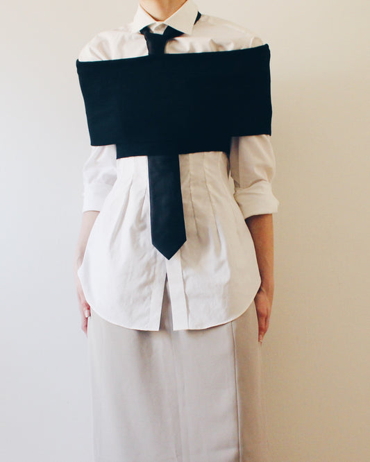 Black Off Shoulder Crop Top | Y2K Minimalist Elastic Layering Top | Office Siren Chic Cold Shoulder Blouse | Stretch Fitted 2000s Going Out Top