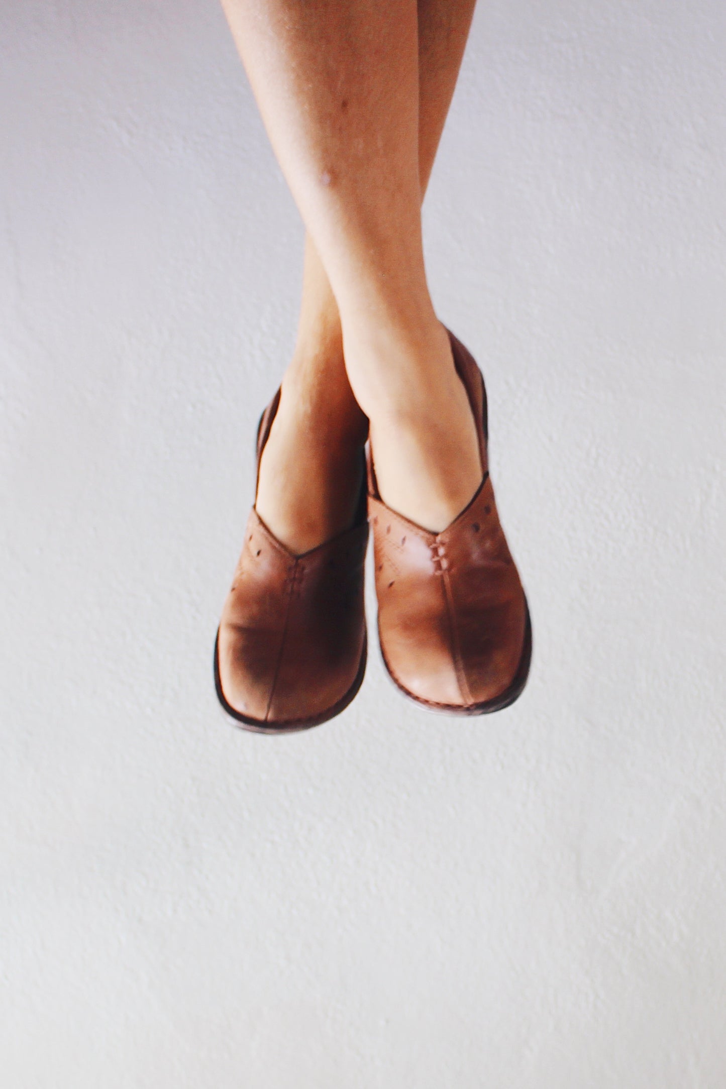 Step Back in Time: Vintage '90s B.O.C. Leather Clogs