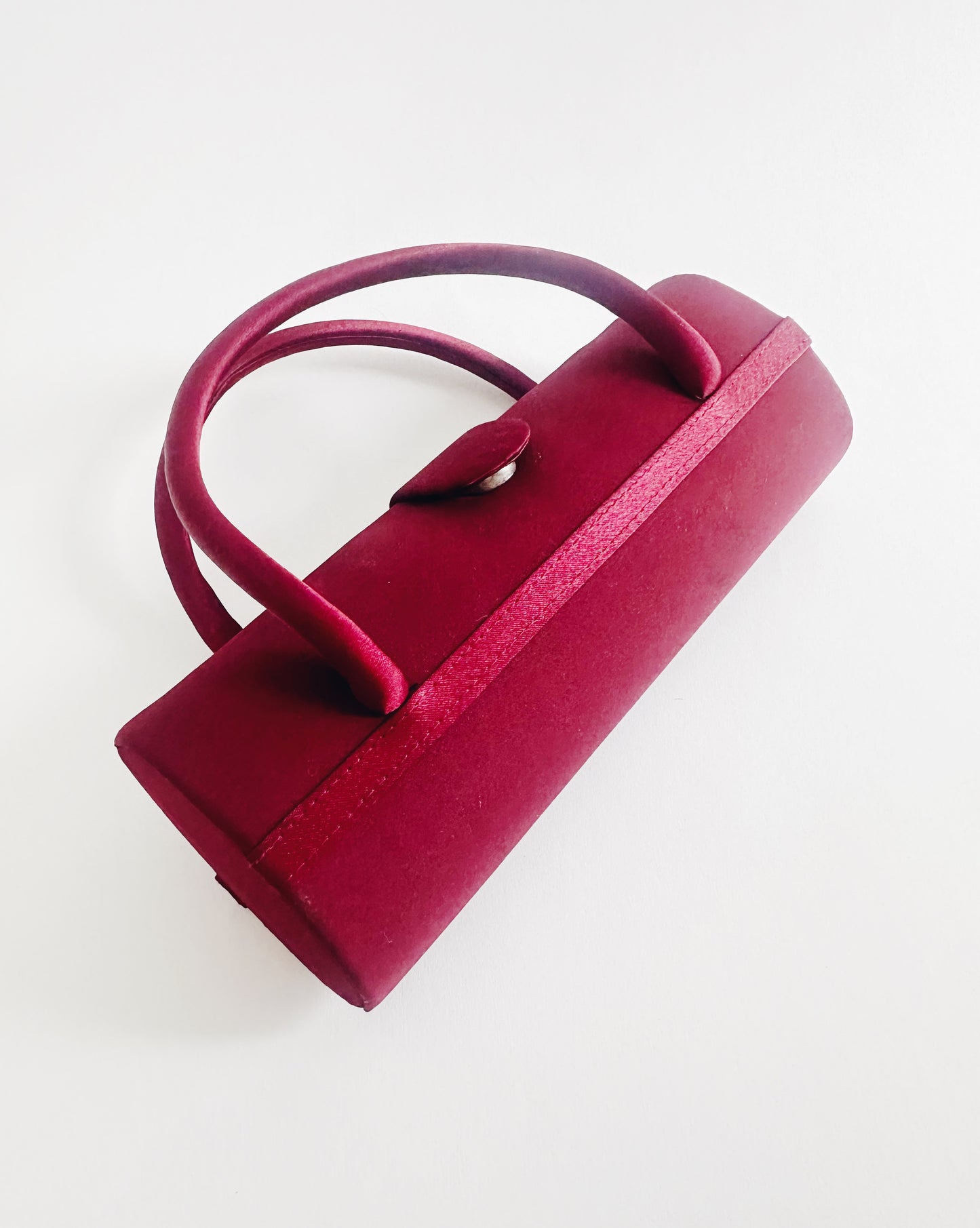 Vintage Red Mini Purse – Small Statement Clutch for Essentials