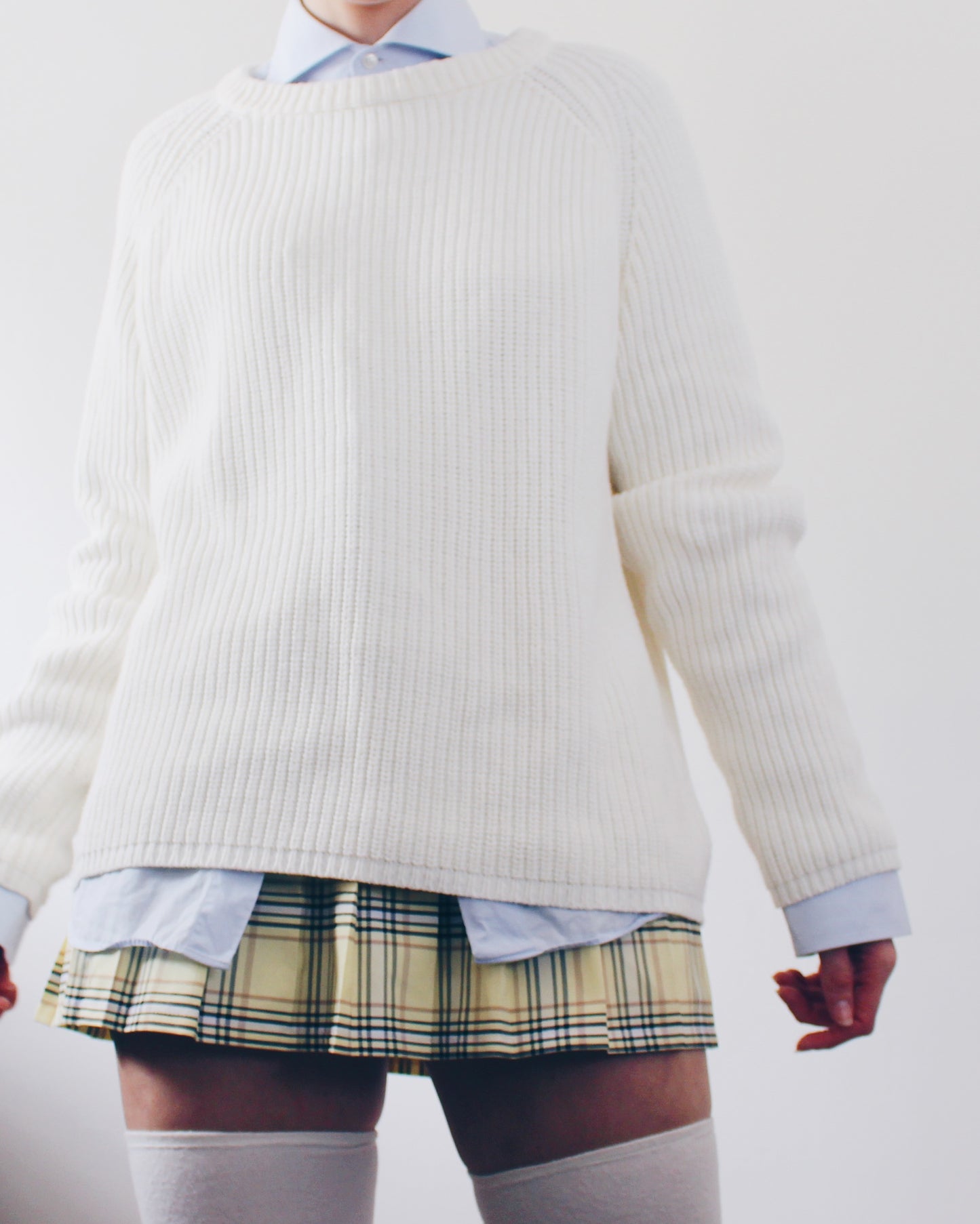 Clueless Dark Academia Y2K Pleated Mini Skirt
