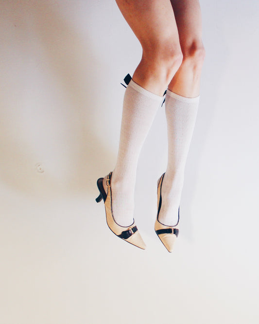 Pointed‑Toe Y2K Kitten Heels with Wrap Ankle Strap – Professional Formal Cream and Chocolate Pumps for Office & Evening