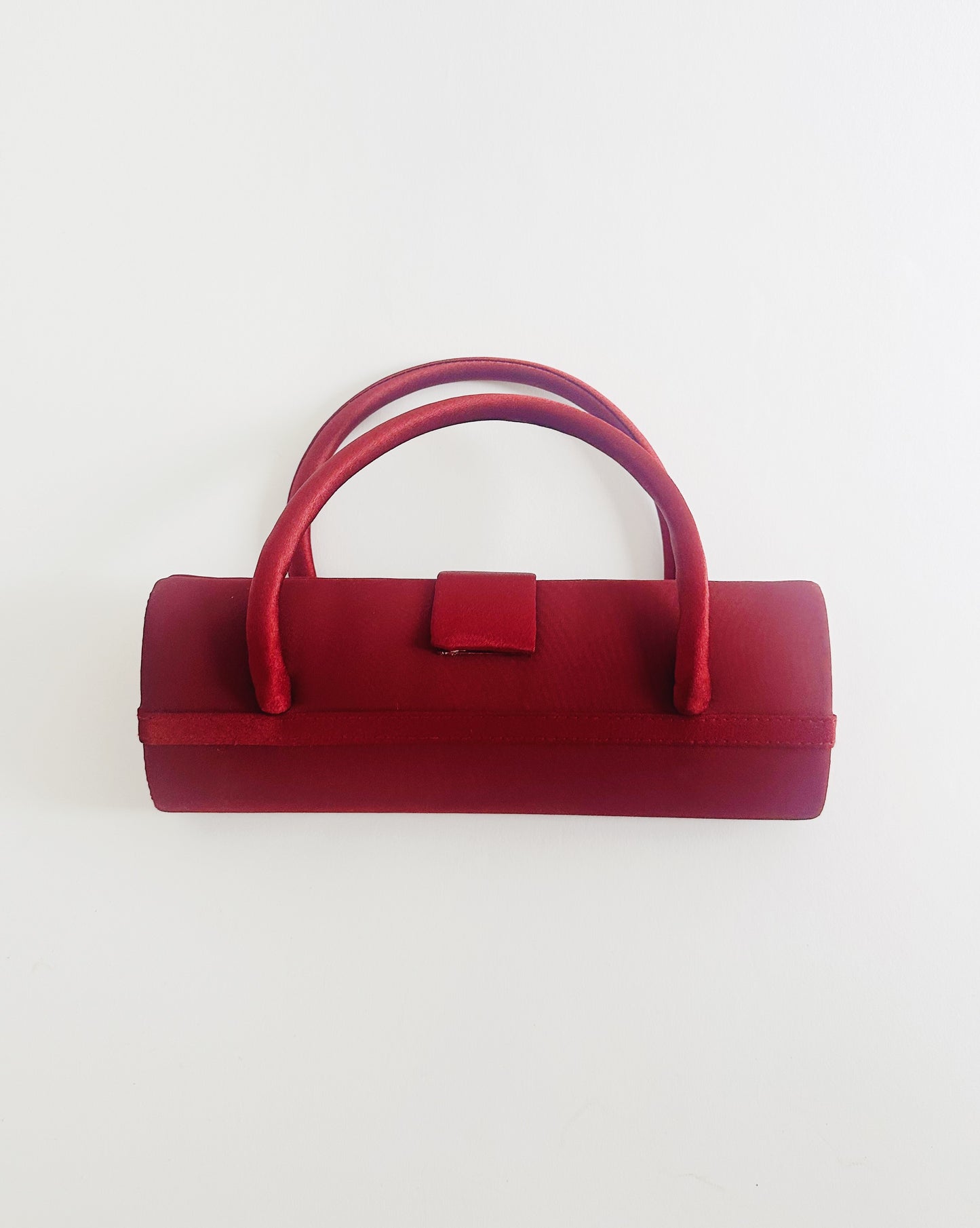 Vintage Red Mini Purse – Small Statement Clutch for Essentials