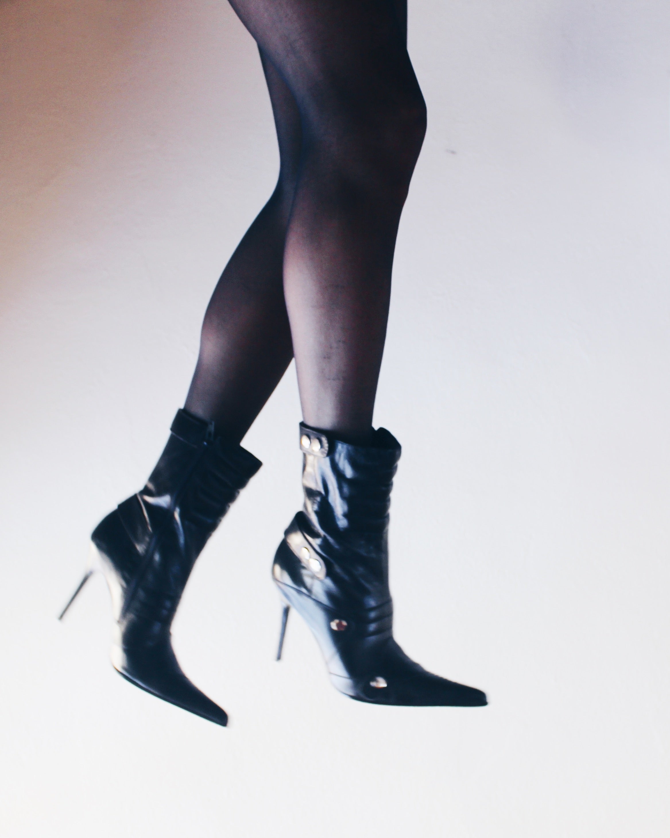 靴 Archive pointed toe heel boots black Archive pointed toe heel boots black 靴 archive leather pointed