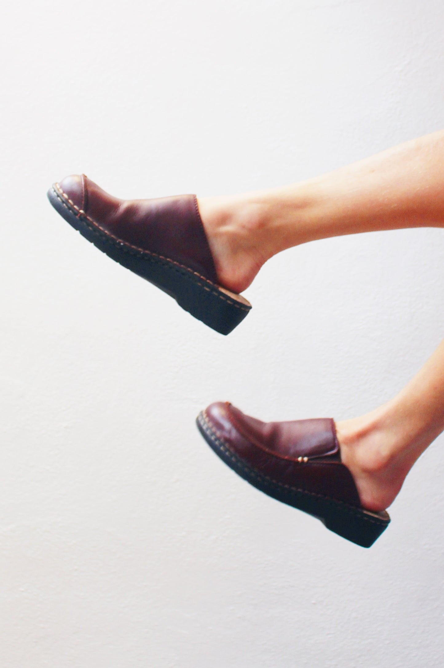 Step Back in Time: Vintage '90s Cherokee Leather Clogs