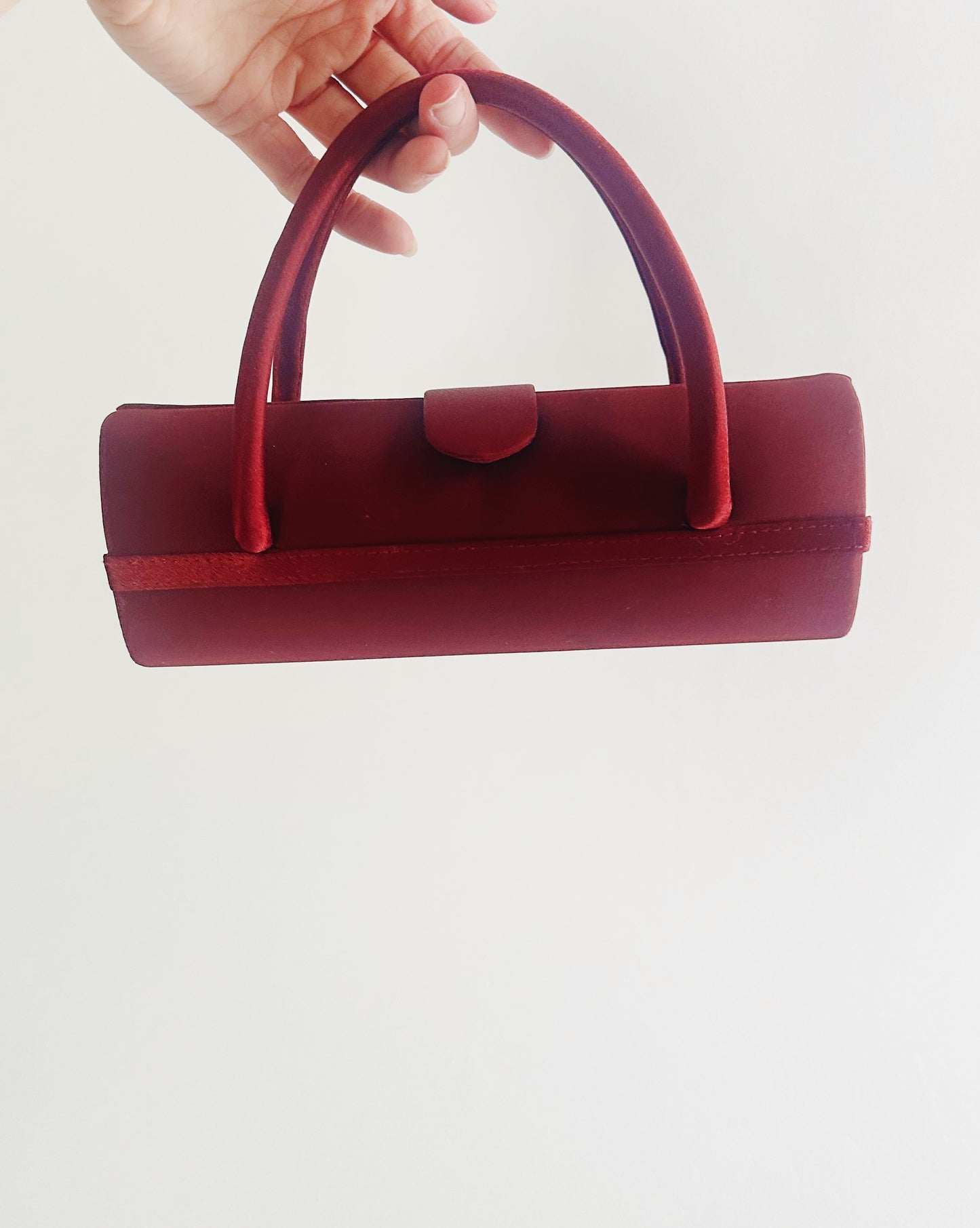 Vintage Red Mini Purse – Small Statement Clutch for Essentials