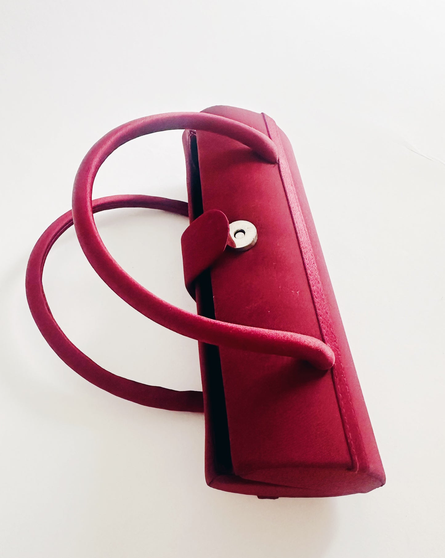 Vintage Red Mini Purse – Small Statement Clutch for Essentials
